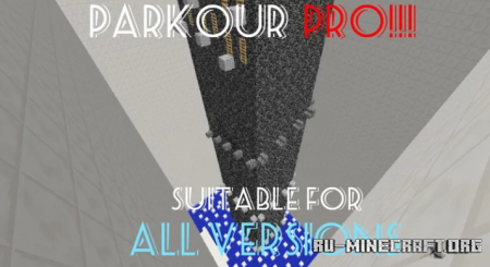 Скачать Parkour Pro map by steeve для Minecraft
