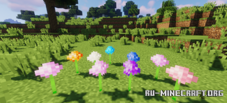 Скачать Colourful Alliums для Minecraft 1.18