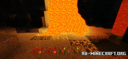 Скачать Ore Glint Resource для Minecraft 1.18