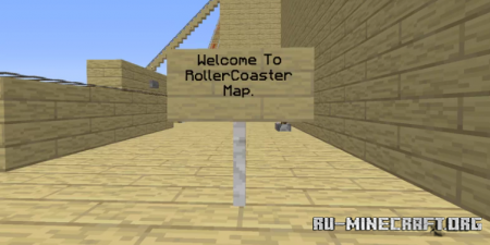 Скачать RollerCoaster by Mr_Z12 для Minecraft
