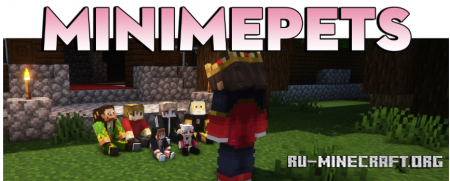 Скачать MiniMePets для Minecraft 1.18.2