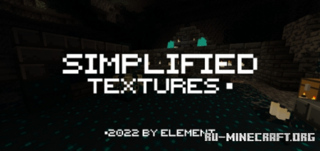 Скачать Simplified Textures для Minecraft PE 1.18