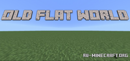 Скачать Old Flat World для Minecraft PE