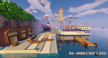 Скачать Ricco Harbor! (Super Mario Sunshine) для Minecraft
