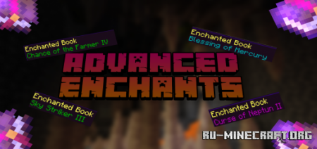 Скачать Advanced Enchants для Minecraft PE 1.18