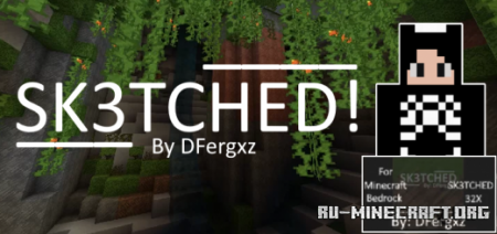 Скачать SK3TCHED By DFergxz для Minecraft PE 1.18