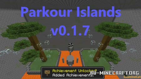 Скачать Parkour Islands by ExamineCat для Minecraft PE