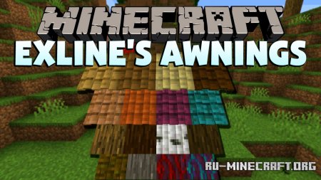 Скачать Exline’s Awnings для Minecraft 1.18.2