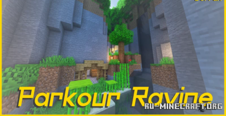Скачать Parkour Ravine - Speedrunning Parkour Map для Minecraft