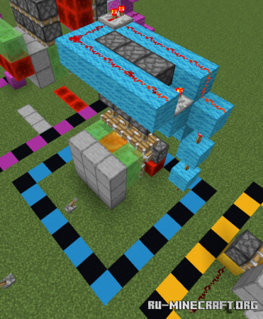Скачать 3x3 Piston Doors для Minecraft PE
