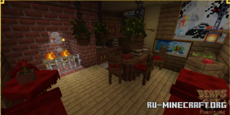 Скачать Derp’s CIT Furniture для Minecraft 1.18