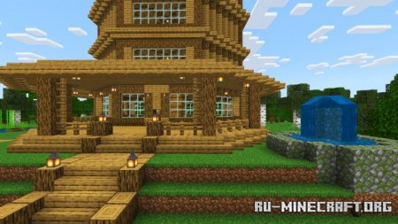 Скачать Rustic House by CarolxP для Minecraft PE