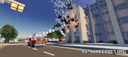 Скачать New Clark City V4 для Minecraft PE