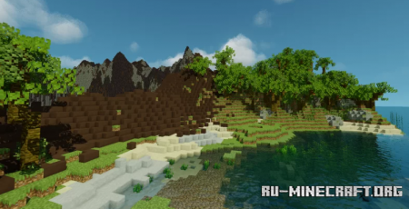 Скачать Volcanic Island by wackywow для Minecraft