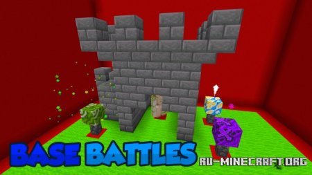 Скачать Base Battles (NEW UPDATE) by JustJee для Minecraft PE
