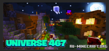 Скачать Universe 467 - 2 player adventure map для Minecraft PE