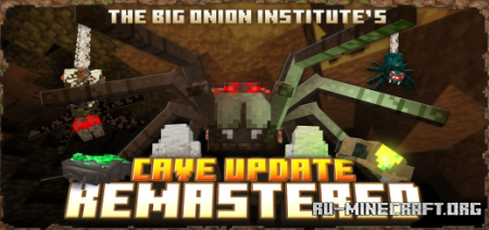 Скачать Cave Update: Remastered для Minecraft PE 1.18