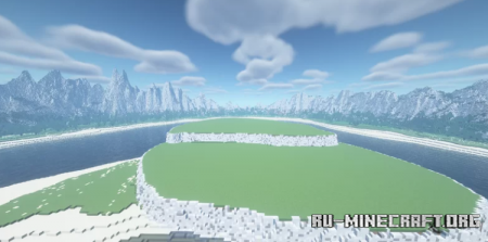 Скачать Simple Mountainous Cove Island для Minecraft