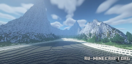 Скачать Simple Mountainous Cove Island для Minecraft