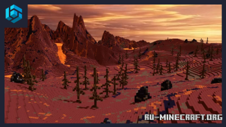 Скачать 1000x1000 - Custom Map - Volcanic Warzone для Minecraft PE