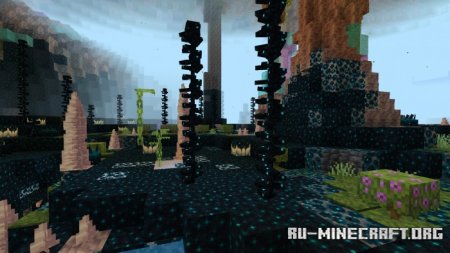 Скачать Abyssal Depths and Heights для Minecraft PE 1.18