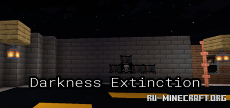 Скачать Darkness Extinction (Adventure) для Minecraft PE
