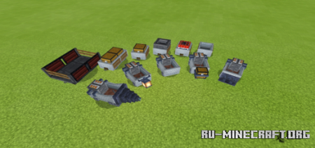 Скачать MineCars Addon (Vanilla-looking Cars) для Minecraft PE 1.18