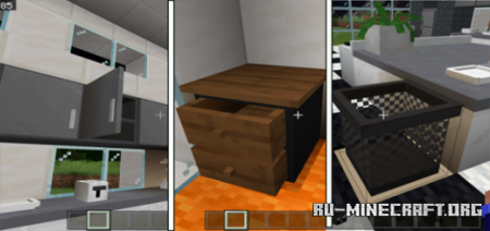 Скачать BONY162 Furniture Addon v3 для Minecraft PE 1.18