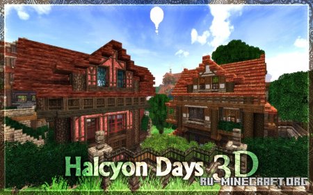 Скачать Halcyon Days для Minecraft 1.18