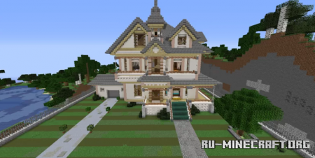 Скачать Modern Mansion by the_proo_builder для Minecraft