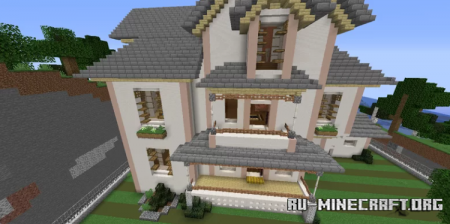 Скачать Modern Mansion by the_proo_builder для Minecraft