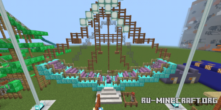  Mountain Park (Roller Coaster)  Minecraft PE