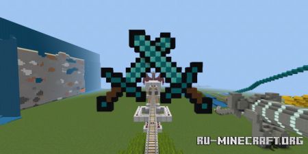  Mountain Park (Roller Coaster)  Minecraft PE