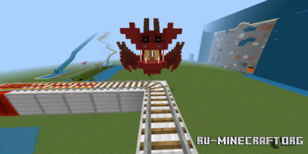  Mountain Park (Roller Coaster)  Minecraft PE