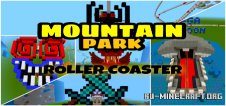  Mountain Park (Roller Coaster)  Minecraft PE