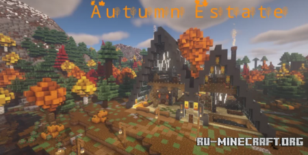 Скачать Autumn Estate для Minecraft