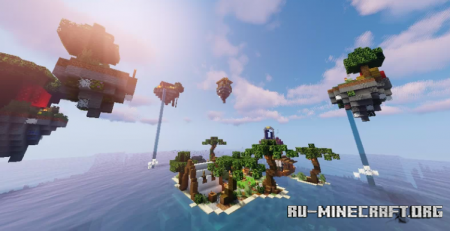 Скачать Ocean X Sky Island для Minecraft