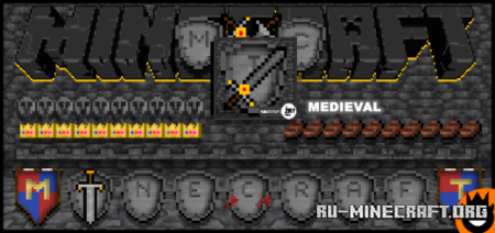 Скачать Medieval UI для Minecraft PE 1.18