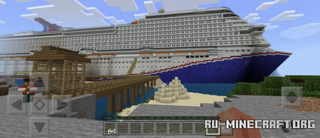 Скачать Carnival Magic Cruise Ship by Oakley0226 для Minecraft