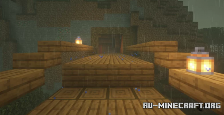 Скачать дом в горе - house in the mountain для Minecraft