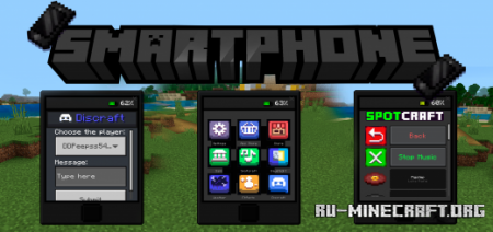 Скачать Smartphone Add-on V2 для Minecraft PE 1.18