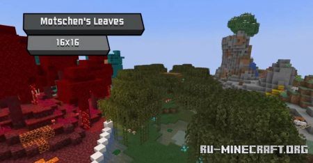 Скачать Motschen’s Better Leaves для Minecraft 1.19