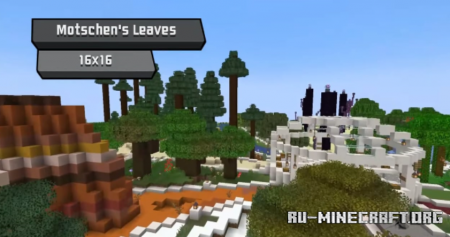 Скачать Motschen’s Better Leaves для Minecraft 1.19