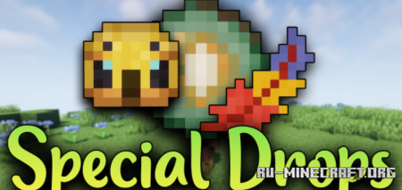 Скачать Special Drops для Minecraft 1.18.2