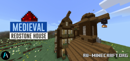 Скачать Medieval Redstone House by Fahim Ardani для Minecraft PE
