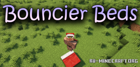 Скачать Bouncier Beds для Minecraft 1.19
