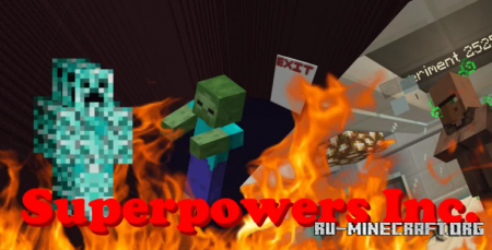 Скачать Superpowers Inc для Minecraft