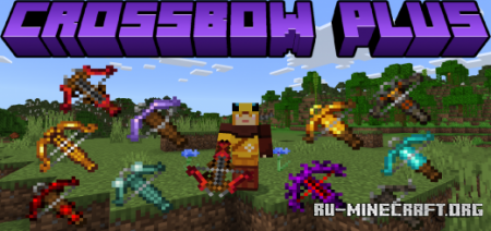 Скачать Crossbows Plus для Minecraft PE 1.18