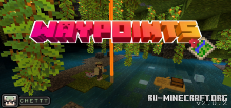 Скачать Waypoints Addon для Minecraft PE 1.18