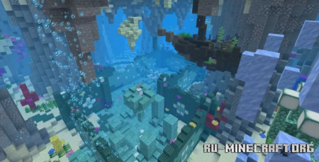 Скачать Underwater Mob Arena by PvPqnda для Minecraft